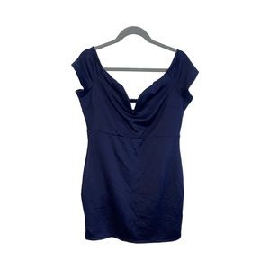 Venus navy dress